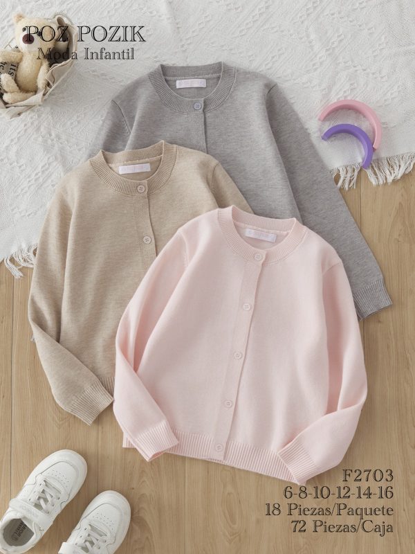 Cárdigan Infantil-F2703