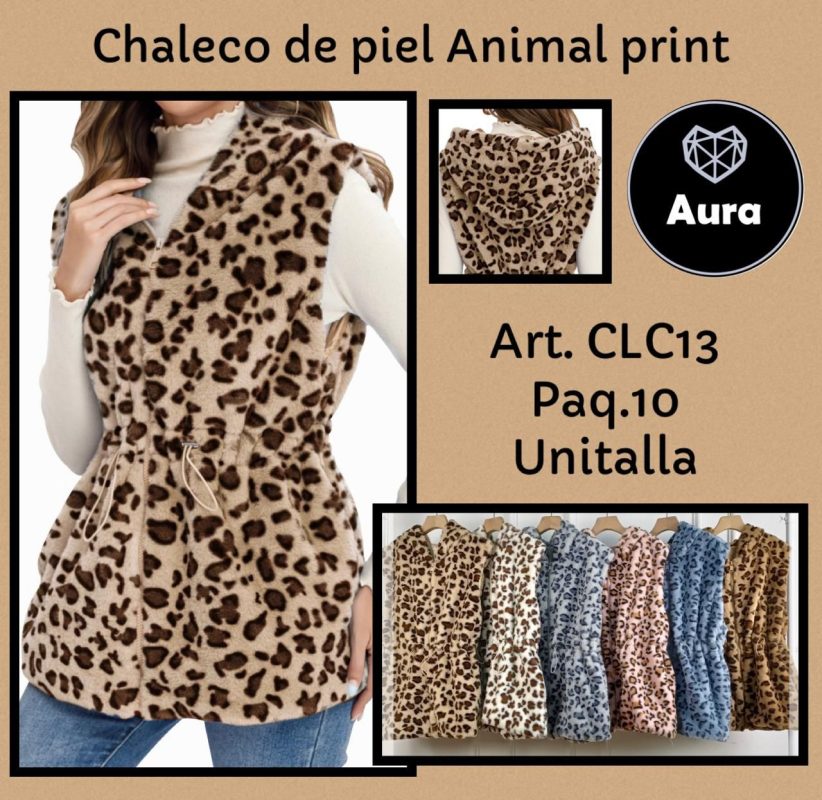Chaleco animal print-CLC13