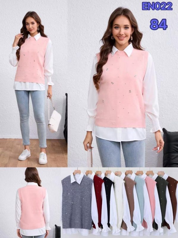 Chaleco con camisa-EN022