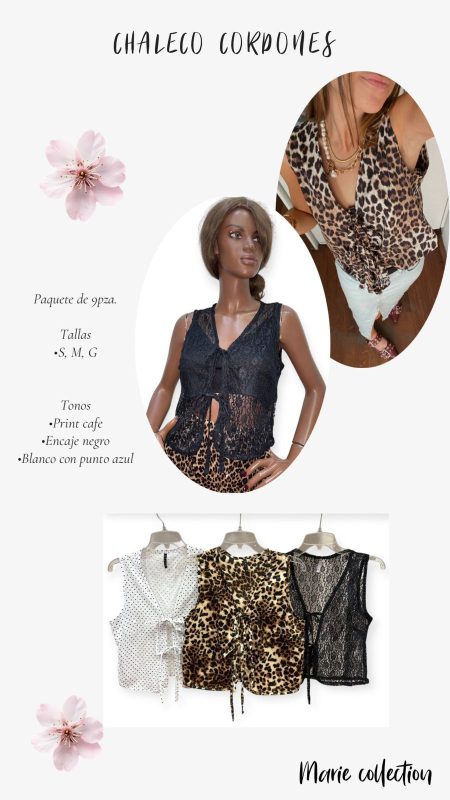 Chaleco con cordones-06491