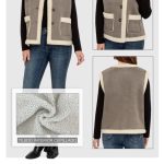 Chaleco tipo peluche-SWD1 - 1