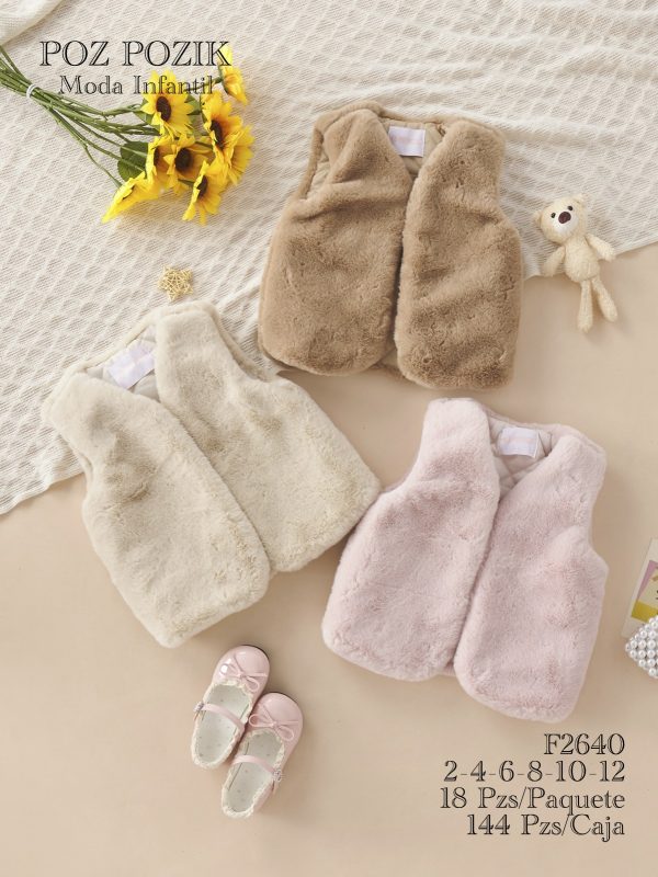 Chaleco para niña-F2640