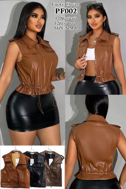 Chaleco tipo piel-PF002