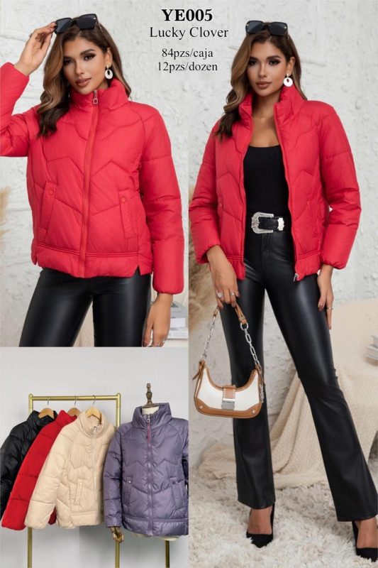 Chamarra Acolchada Lucky Clover-YE005