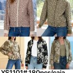Chamarra Bomber Estampada-YS1101 - 1