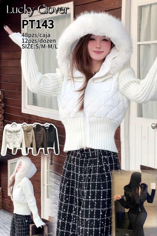 Chamarra con capucha-PT143