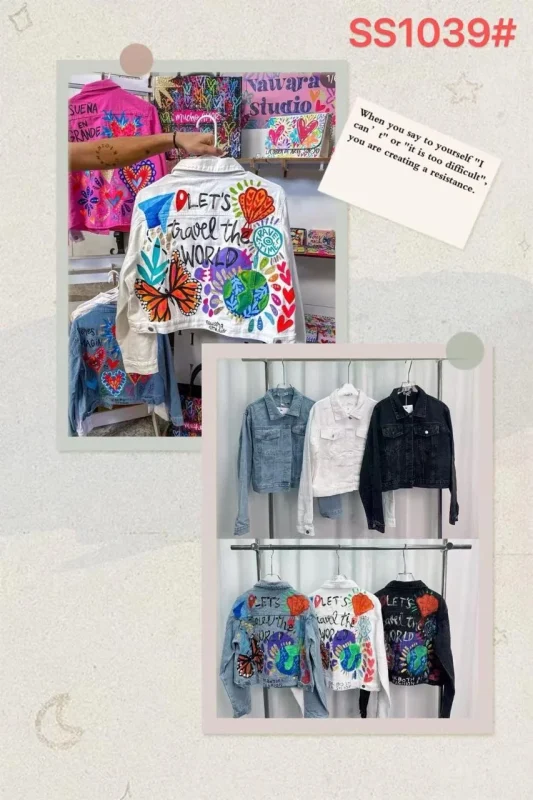 Chamarra Dama Estampada-SS1039