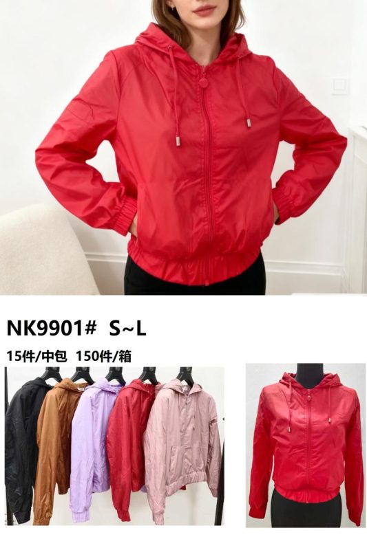 Chamarra ligera con capucha-NK9901