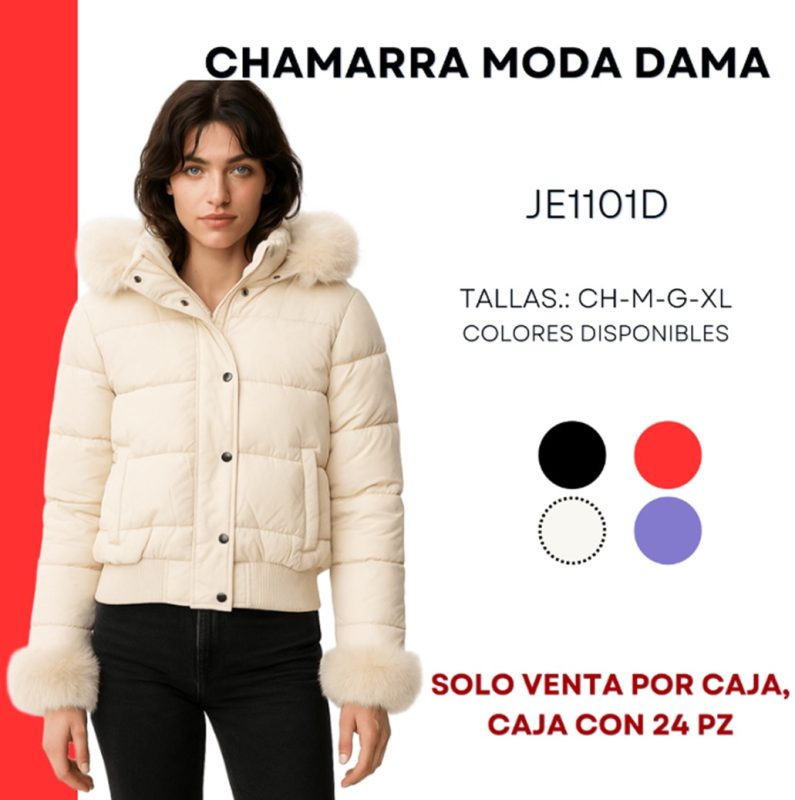 Chamarra Moda Dama-JE1101D