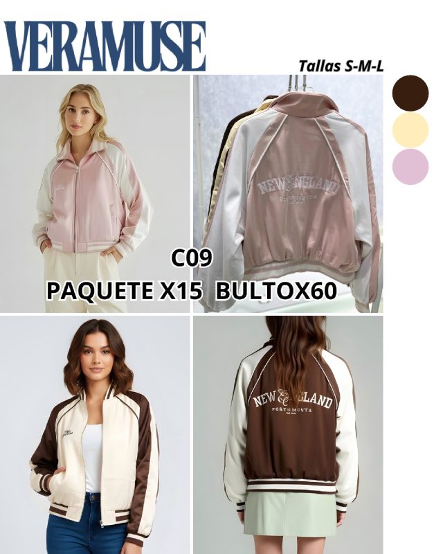 Chamarra universitaria Veramuse-C09