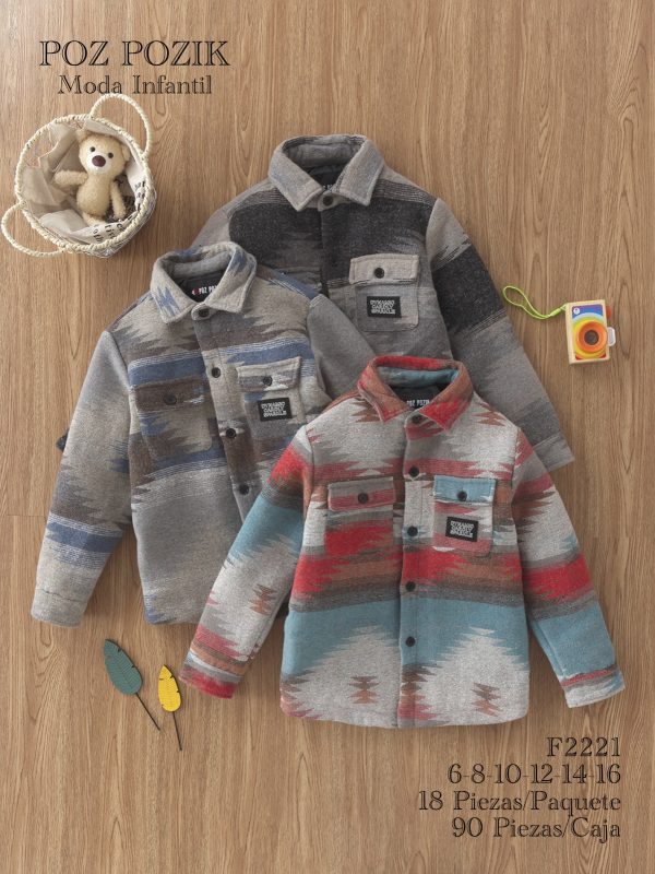 Chamarras para niño-F2221