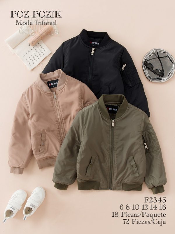 Chamarras para niños-F2345