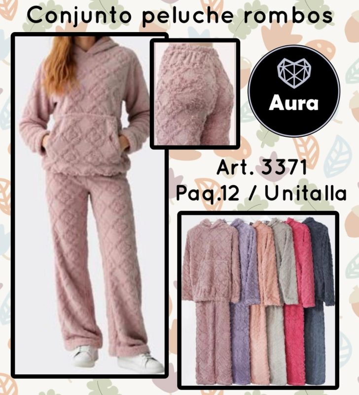 Conjunto Peluche Rombo-3371