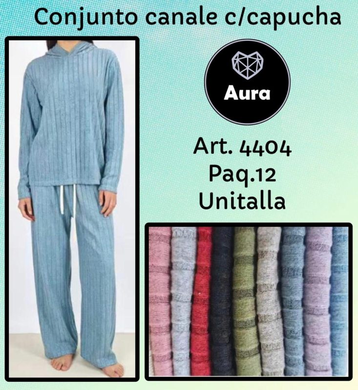 Conjunto con capucha-4404