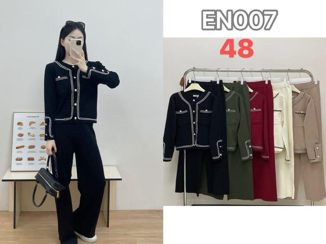 Conjunto de chaqueta y pantalón-EN007