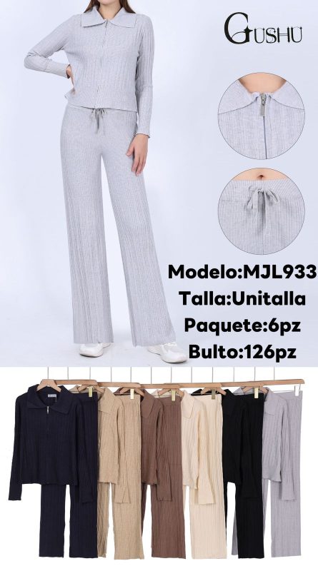 Conjunto de punto con cierre-MJL933