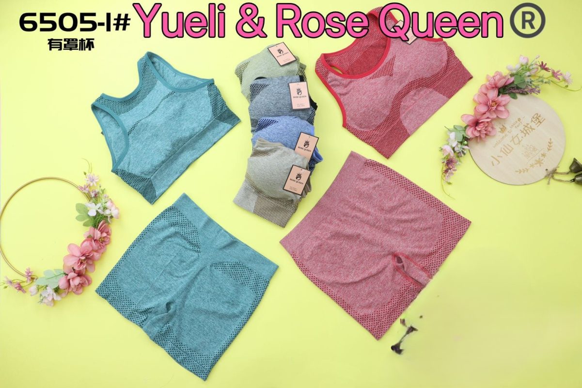 Conjunto de ropa interior deportiva para mujer-6505-1