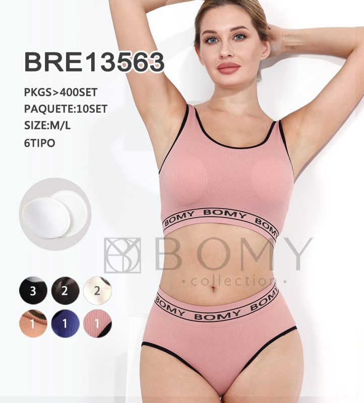 Conjunto de ropa interior para mujer-BRE13563