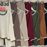 Conjunto de suéter y pantalones-QQ836 - 4