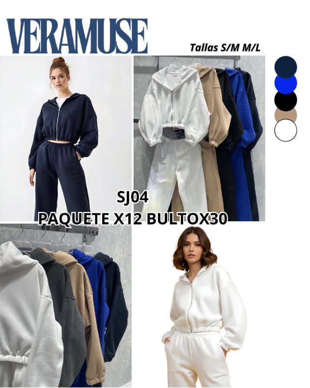 Conjunto deportivo con capucha-SJ04