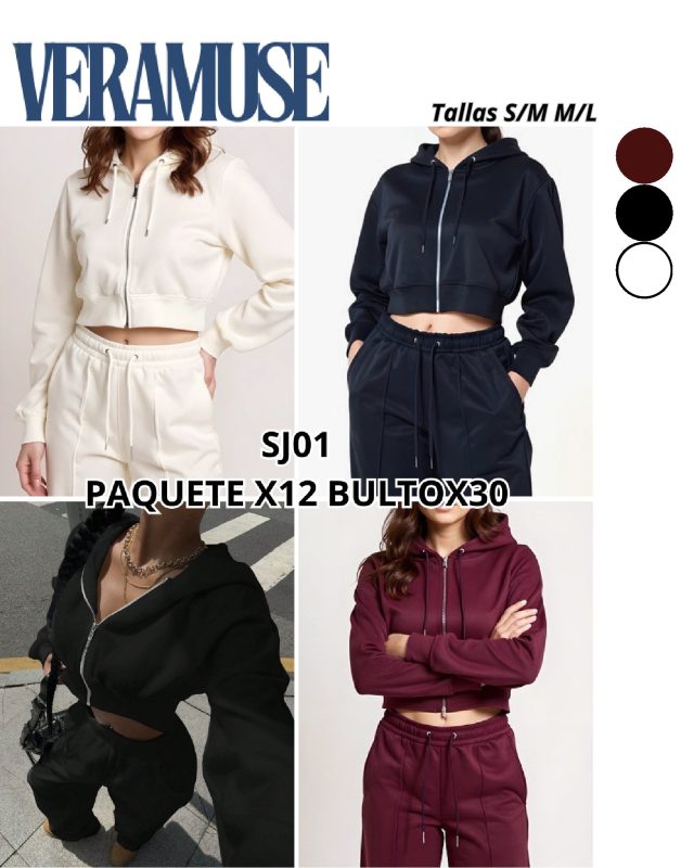 Conjunto deportivo con capucha-SJ01