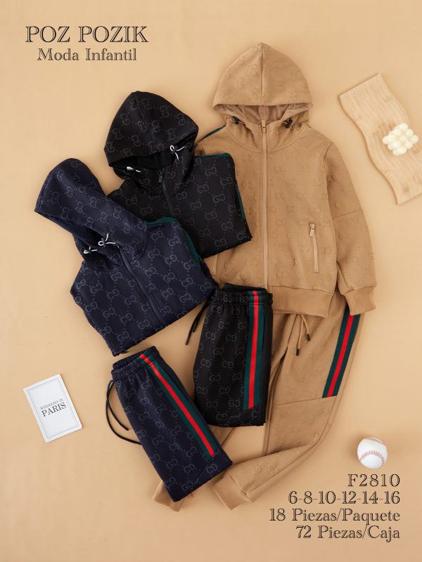 Conjunto deportivo para niños-F2810