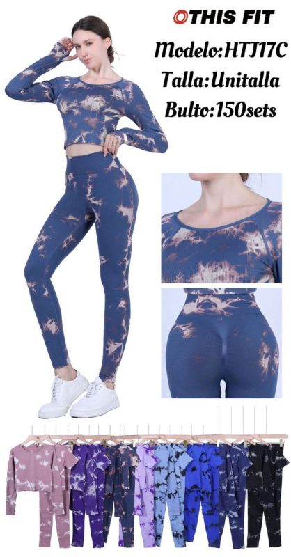 Conjunto deportivo tie dye-HTJ17C