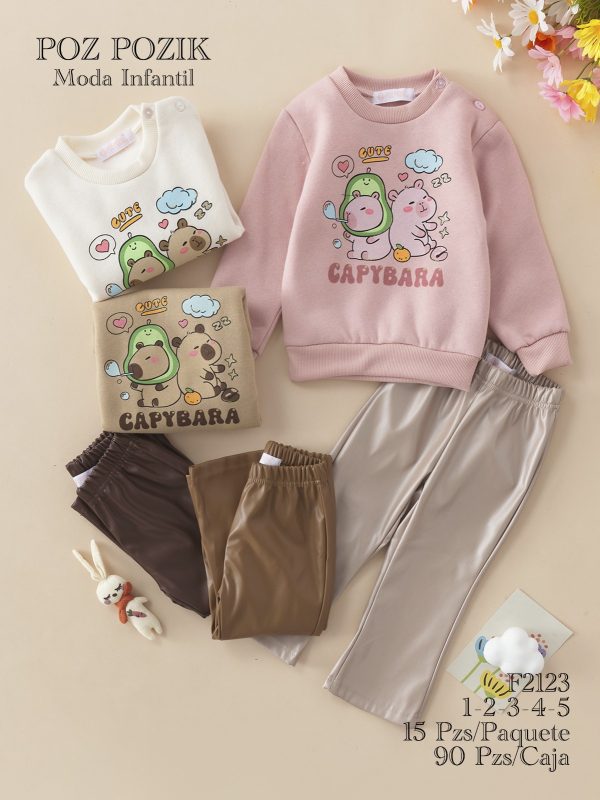 Conjunto Infantil Capybara-F2123