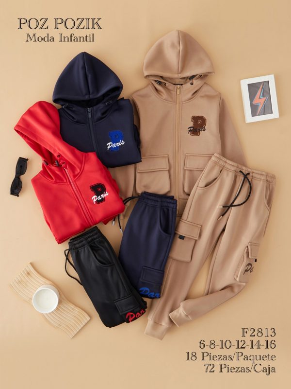 Conjunto infantil deportivo Paris-F2813