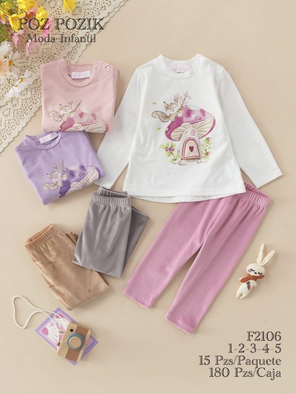 Conjunto Infantil Estampado-F2106