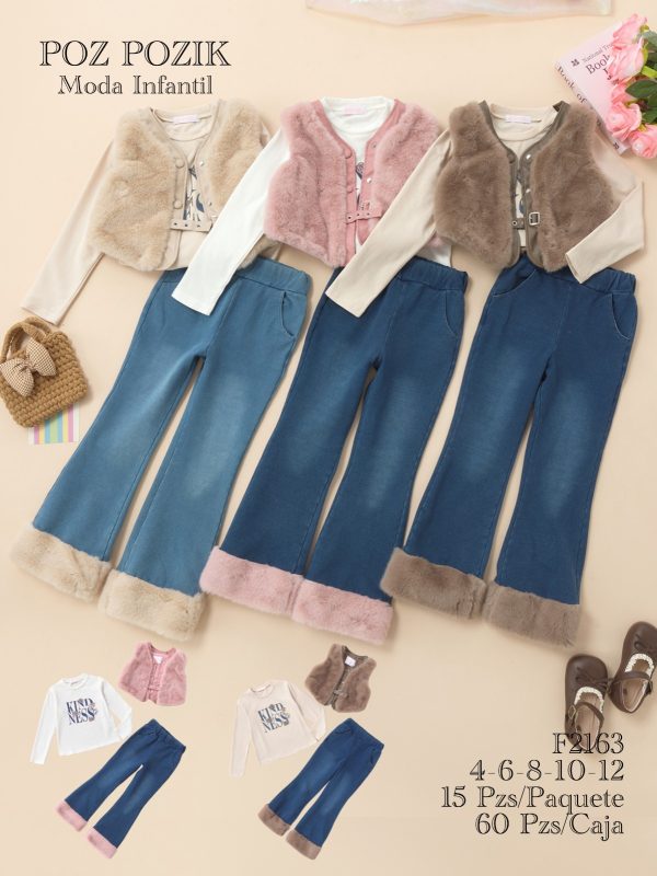Conjunto Infantil Moda Infantil-F2163