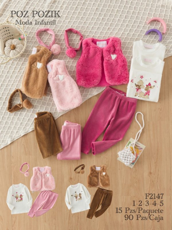 Conjunto Infantil Moda Infantil-F2147