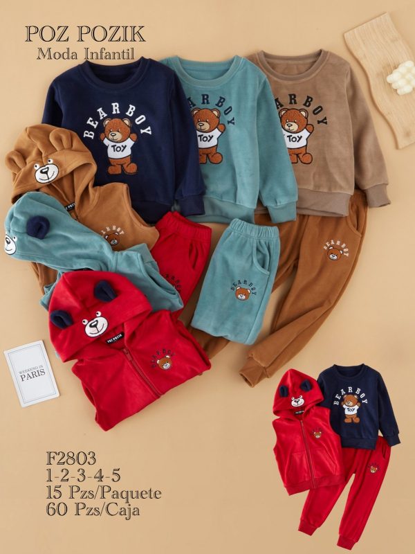Conjunto Infantil Oso-F2803