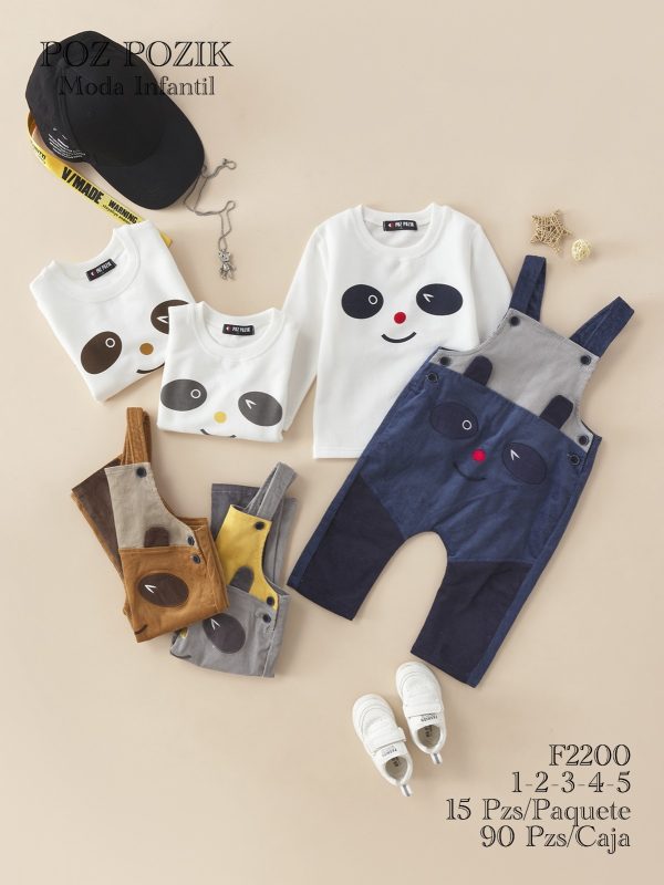 Conjunto Infantil Panda-F2200