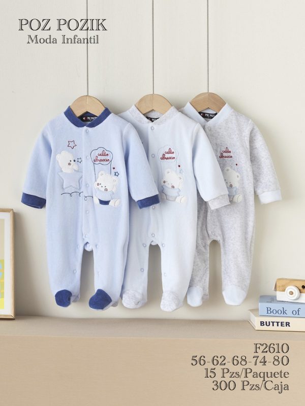 Conjuntos de pijamas para bebé-F2610