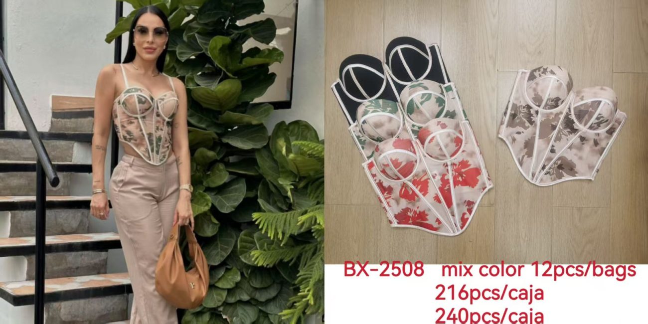 Corset estampado-BX2508