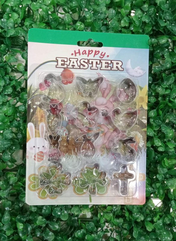 Cortadores de galletas Happy Easter-K3C117