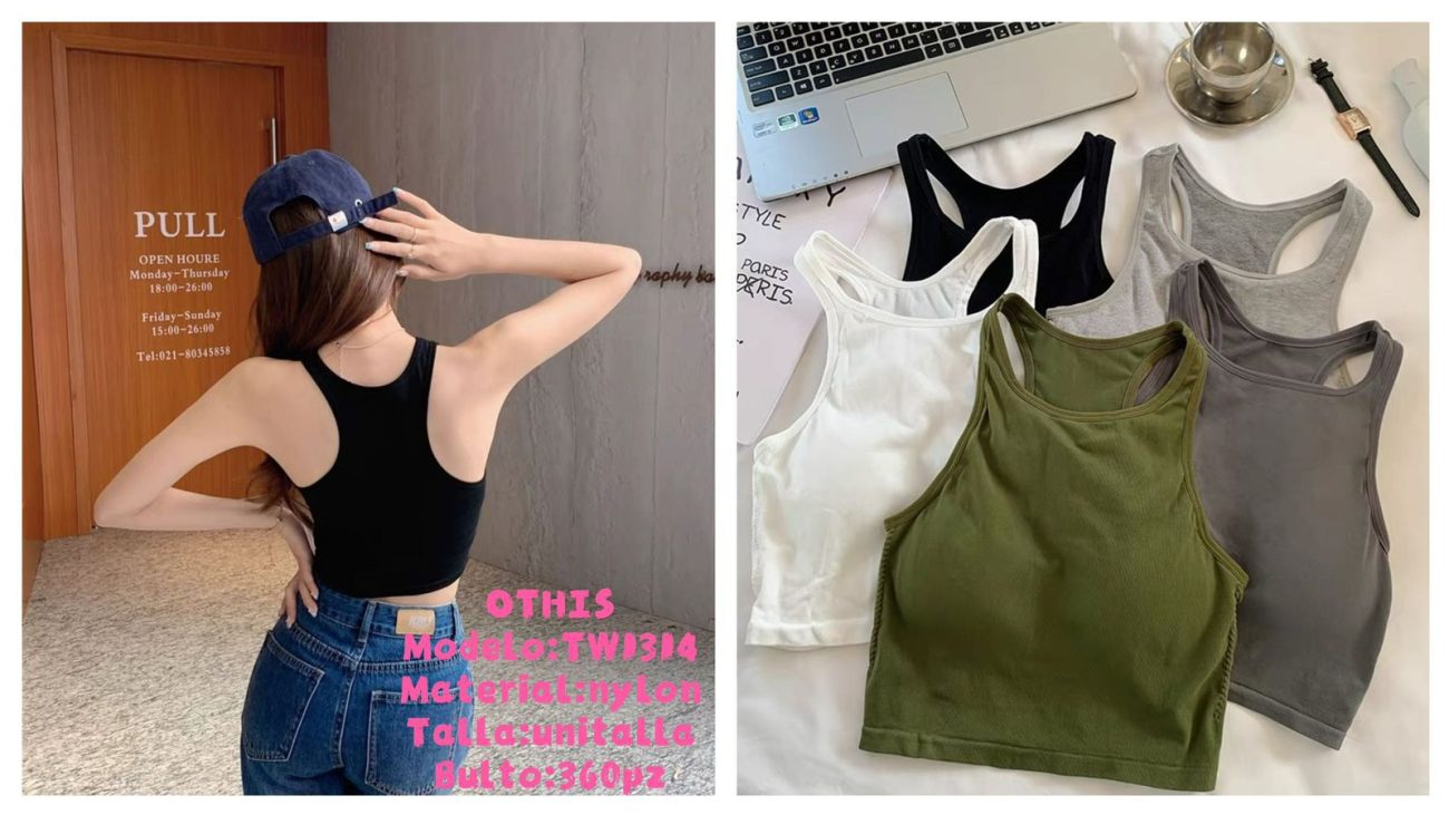 Crop top deportivo-TW1314