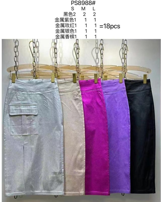 Falda tubo metalizada-PS8988