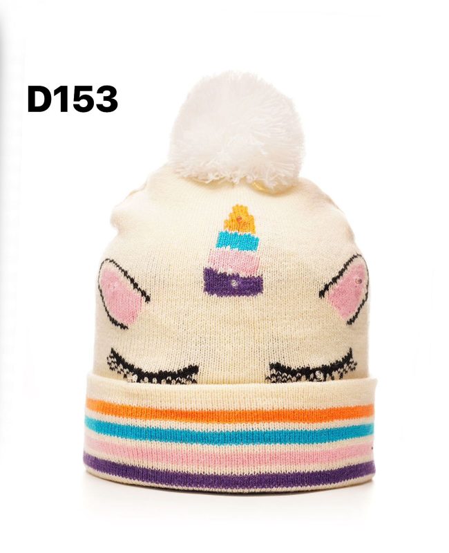 Gorro de unicornio para niña-D153