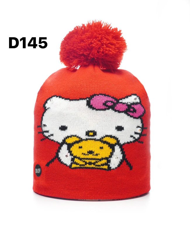 Gorro Hello Kitty con pompón-D145