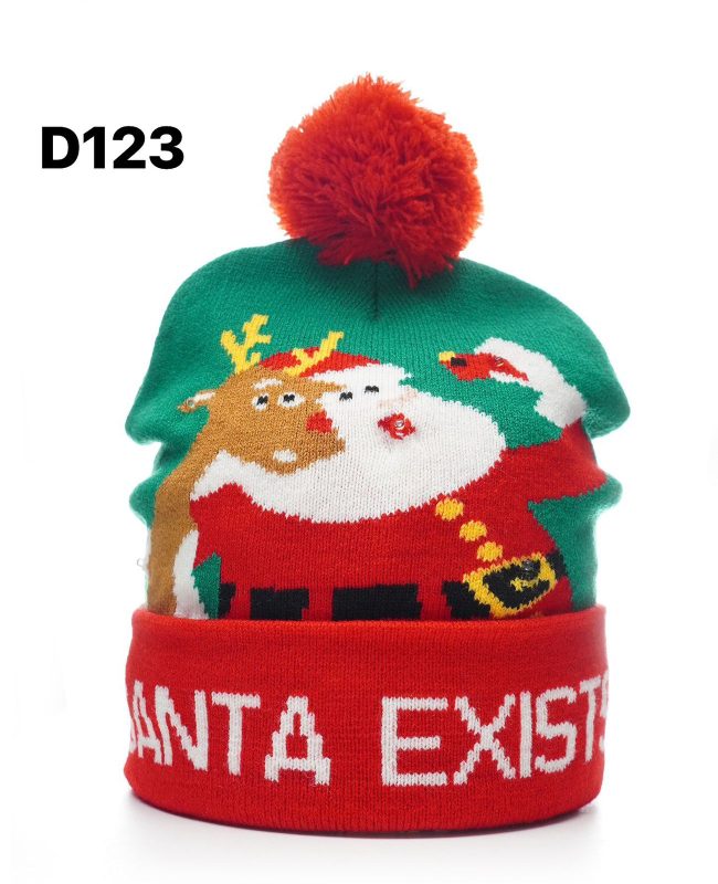 Gorro Navideño Santa y Reno-D123