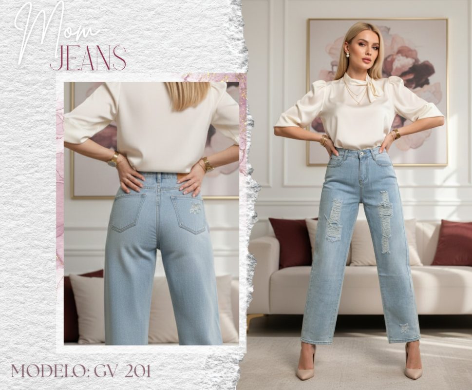 Jeans Mom Giovali-GV 201