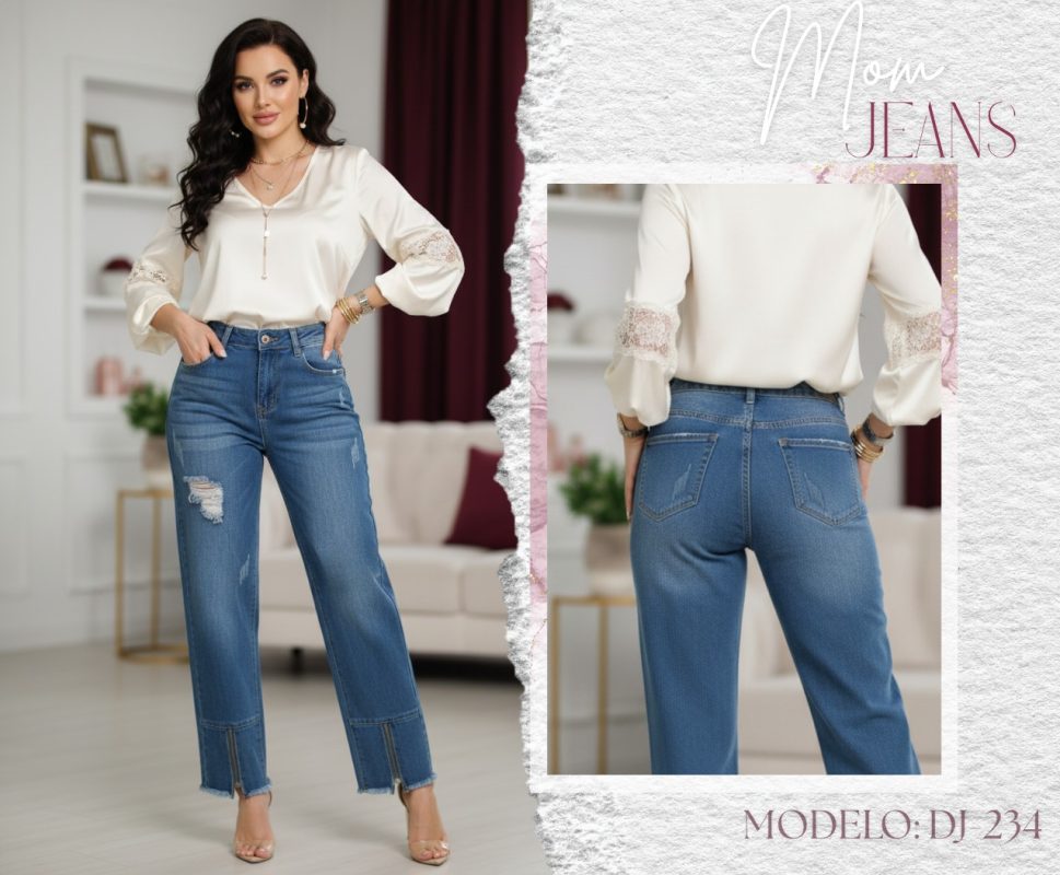 Jeans Mom Giovali-DJ 234
