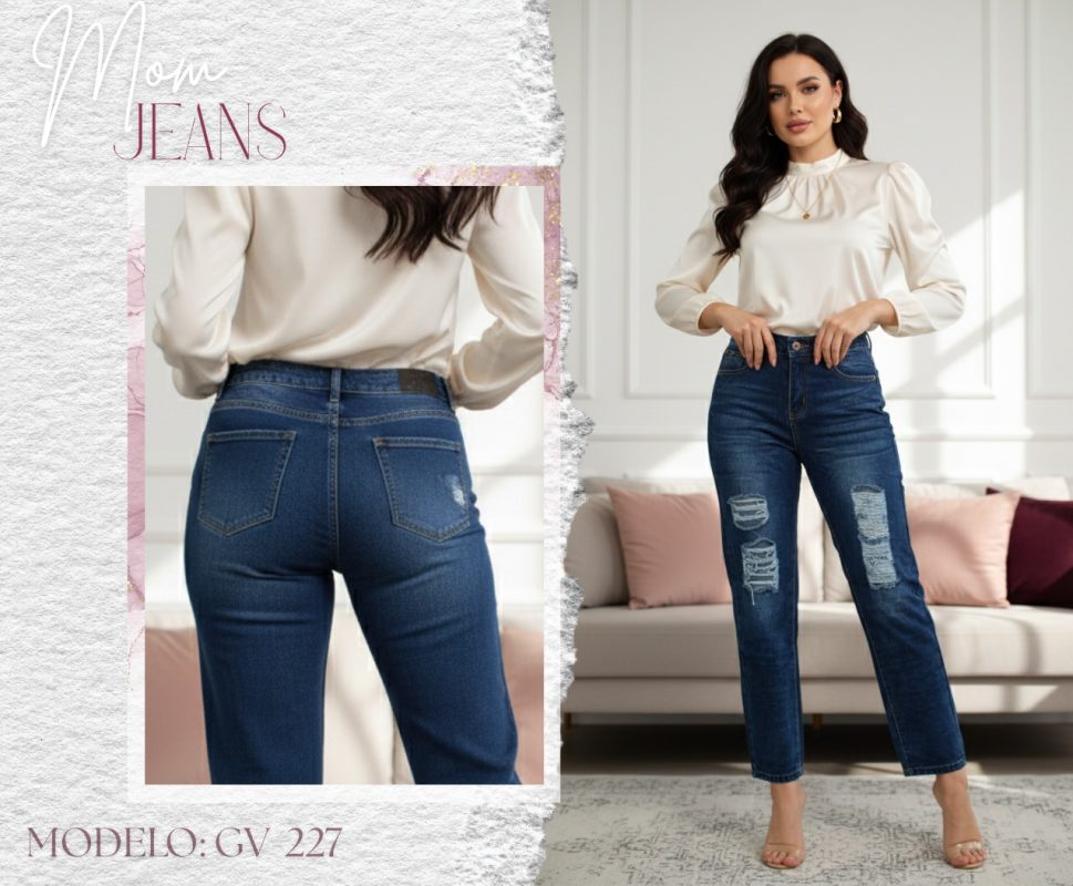 Jeans Mom Giovali-GV 227