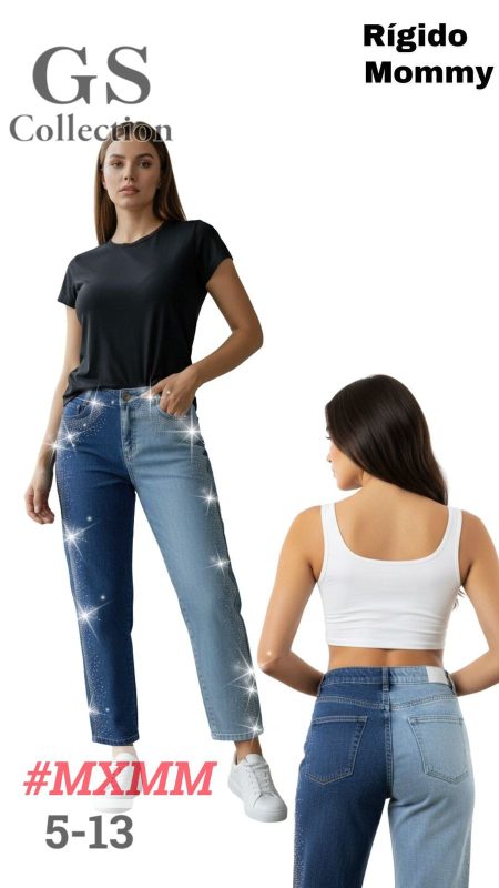Jeans Rígido Mommy-MXMM