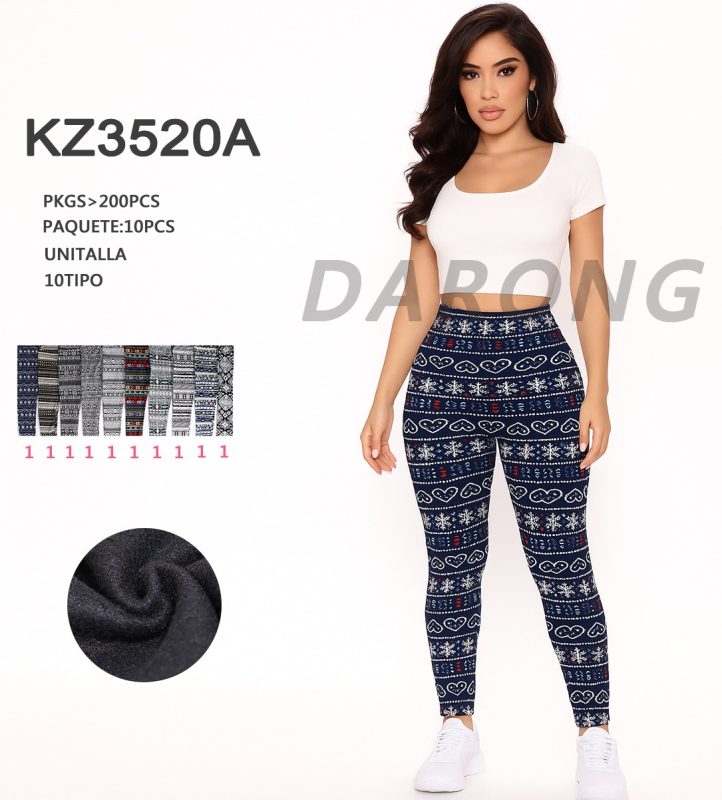 Leggings con estampado-KZ3520A