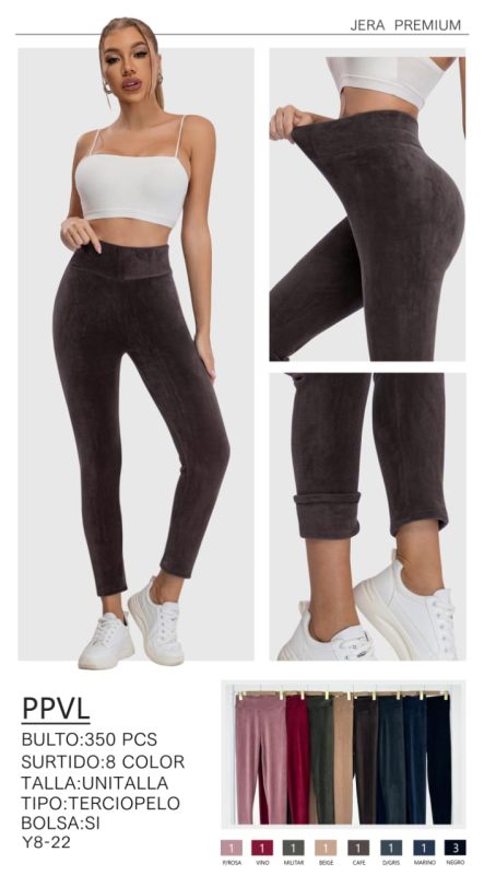 Leggings de terciopelo-PPVL