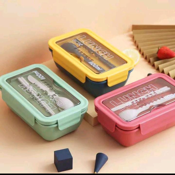 Lonchera con cubiertos-105