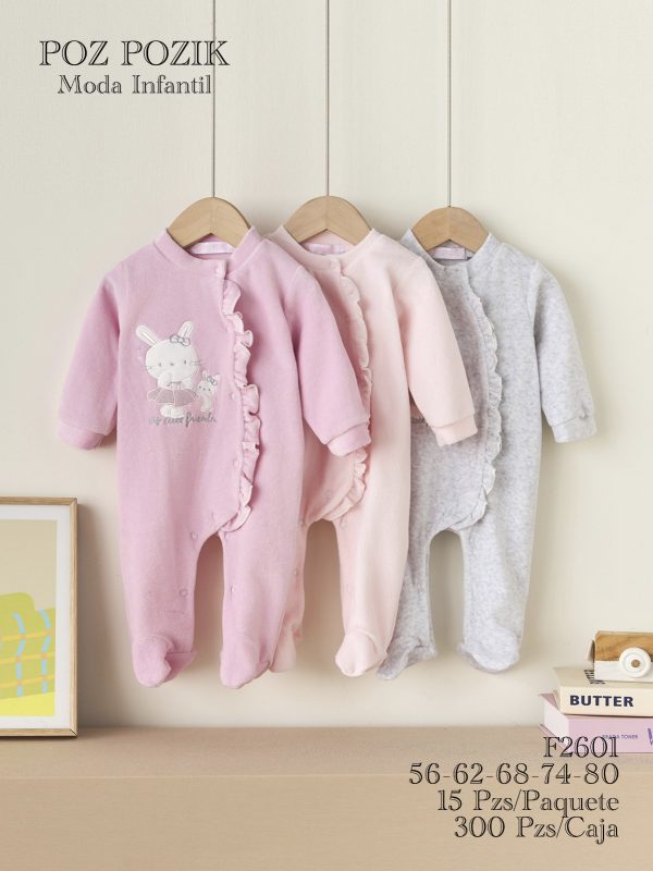 Mameluco para Bebé con Diseño-F2601